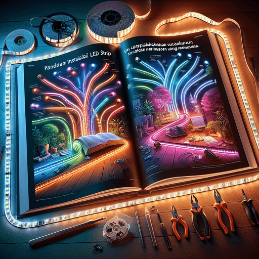 Panduan Instalasi LED Strip untuk Menciptakan Suasana Pencahayaan yang Menawan