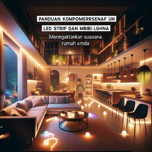Panduan Komprehensif untuk LED Strip dan Ambient Lighting: Meningkatkan Suasana Rumah Anda